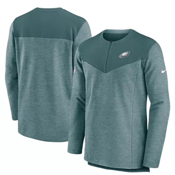 🦅NFL Philadelphia Eagles Men’s 1/4 Zip Pullover - XL - Picture 1 of 14